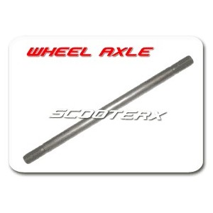 Axle  Rear w/nuts