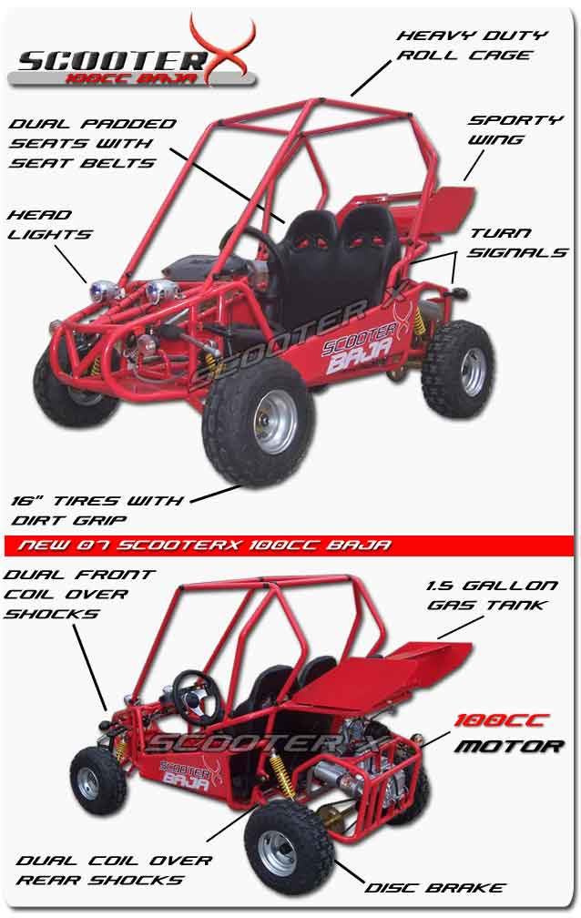 100cc Baja Diagram