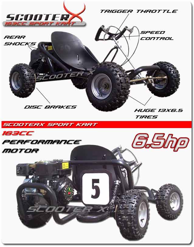 163cc sport kart