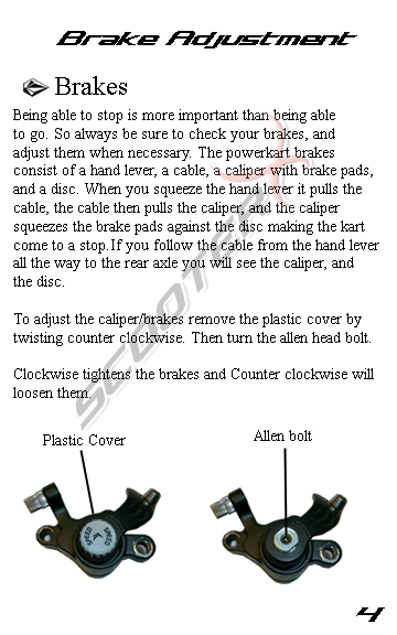 Epowerkart manual page 4
