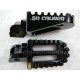 Billet Oversized Foot Pegs - Black