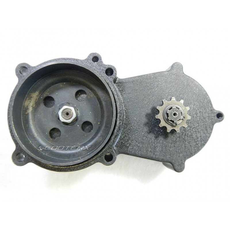Transmission with 11 tooth sprocket for pocket bike and mini choppers