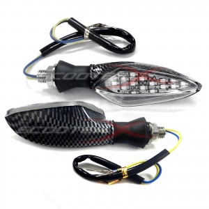 Turn Signal Carbon Fiber 4" Long